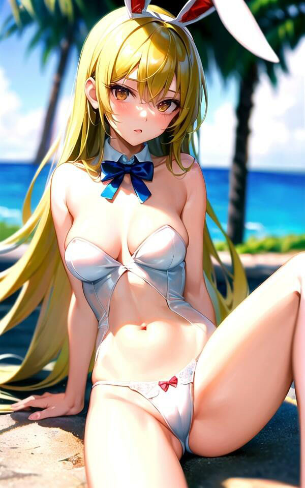 サンプル画像3:バニー美女 妄想 130P収録(清楚系美女) [d_388393]