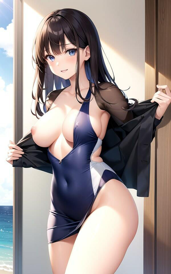 サンプル画像1:スクール水着の美少女たち5(AIreo) [d_388408]