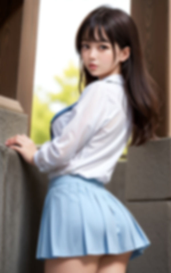 サンプル画像3:挑発的な女の子(ディープデザイアデータ) [d_388442]