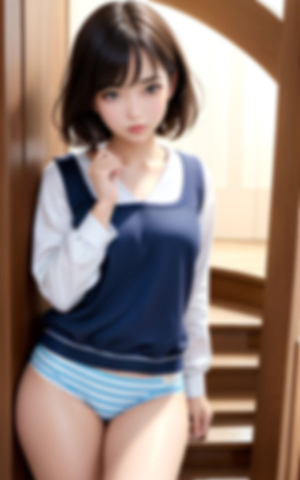 サンプル画像5:挑発的な女の子(ディープデザイアデータ) [d_388442]