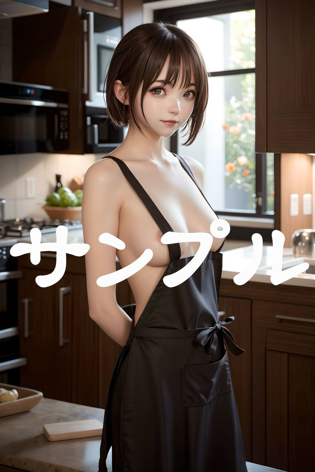 サンプル画像1:ディープラーニングの美:AI美女のアート 猪野又 心音 Vol1(あいあーてぃすと) [d_388462]