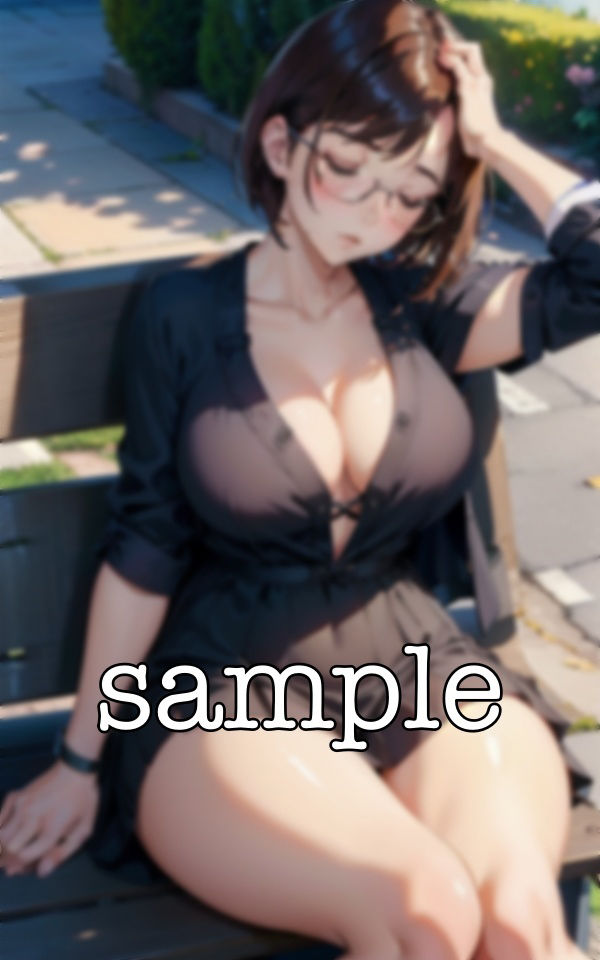 サンプル画像2:事務職の昼食！Gカップの事務職が疲れた身体を癒やすスペシャル(トリビアの熟女) [d_388550]