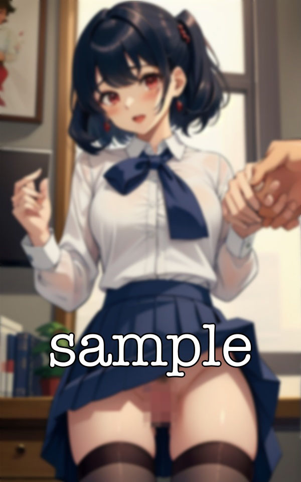 サンプル画像5:塾の先生特集！大学合格を目指してるJKにムラムラした先生が・・・パンチラで制服ノーパンのロリスペシャル(オムニバス企画) [d_388572]