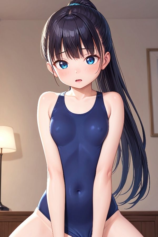 サンプル画像2:スク水少女図録 1-A(Cure9) [d_388583]