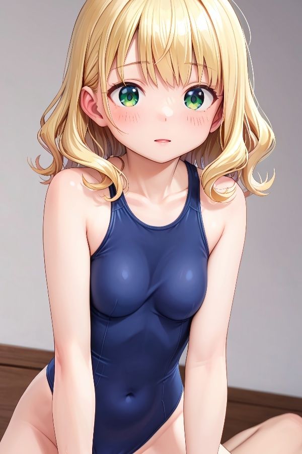 サンプル画像2:スク水少女図録 1-B(Cure9) [d_388598]