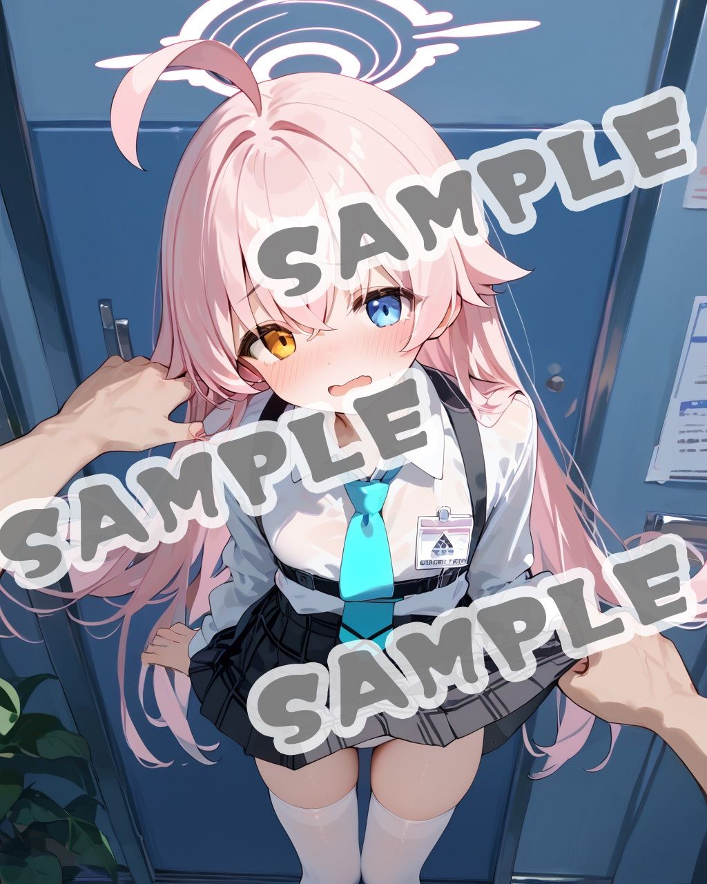 サンプル画像2:ブ◯アカの小◯遊ホシノがえちえちなことをする本(tebuku) [d_388622]