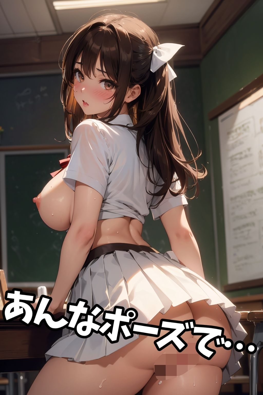 サンプル画像5:えろえろえっち女子校生(ANIANI AI) [d_388631]