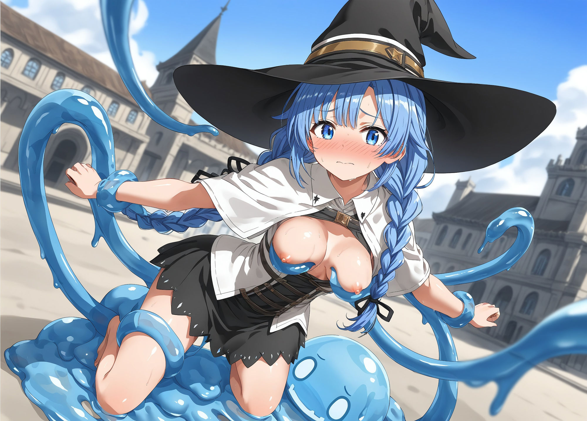 サンプル画像5:敗北したヒロイン達 vol.5(絵心あいのAI生成アトリエ) [d_388637]