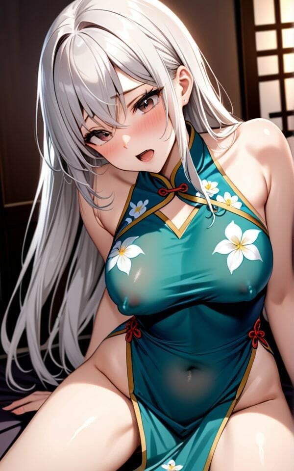 サンプル画像1:巨乳チャイナ美女のエロい誘惑にのる？ いっぱい出たね！(美女大好き妄想族) [d_388668]