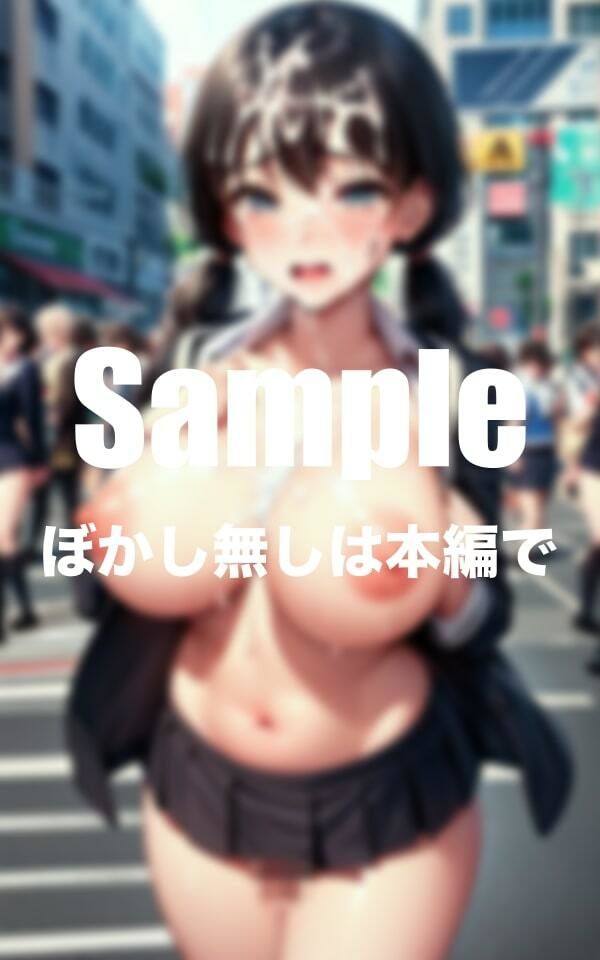 サンプル画像2:通行人にいきなりぶっかけ！！(エロの騎士) [d_388682]