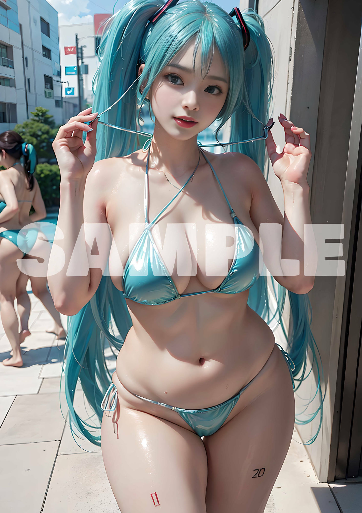 サンプル画像4:Beauty Girl CG collection 超美麗『AIヌード写真集』(MOD@AIイラスト) [d_388710]