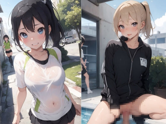 サンプル画像2:部活女子に教師の俺がノリノリでエッチしちゃった件(スクールガールズコレクション) [d_388729]