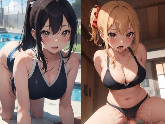 サンプル画像2:部活女子に教師の俺がノリノリでエッチしちゃった件2(スクールガールズコレクション) [d_388733]