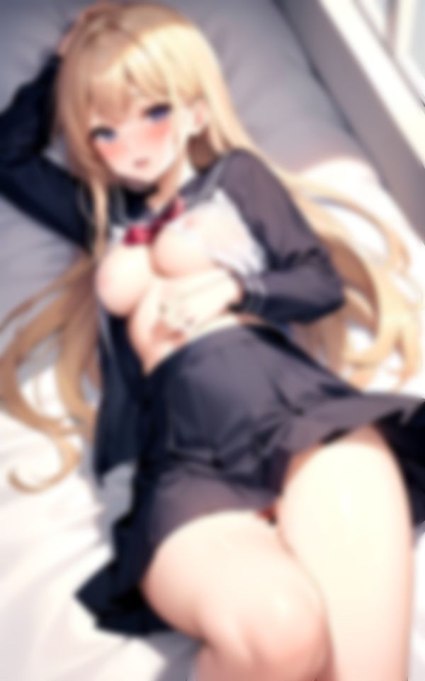 サンプル画像3:魅惑のおっぱいで色仕掛けしてくるビッチな先輩美女とこっそり保健室で…。(えいあい.com) [d_388738]