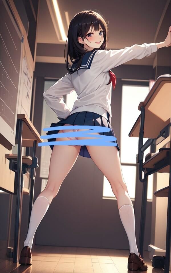 サンプル画像1:学校でのヒミツの出来事(ジューシーマンゴー) [d_388781]