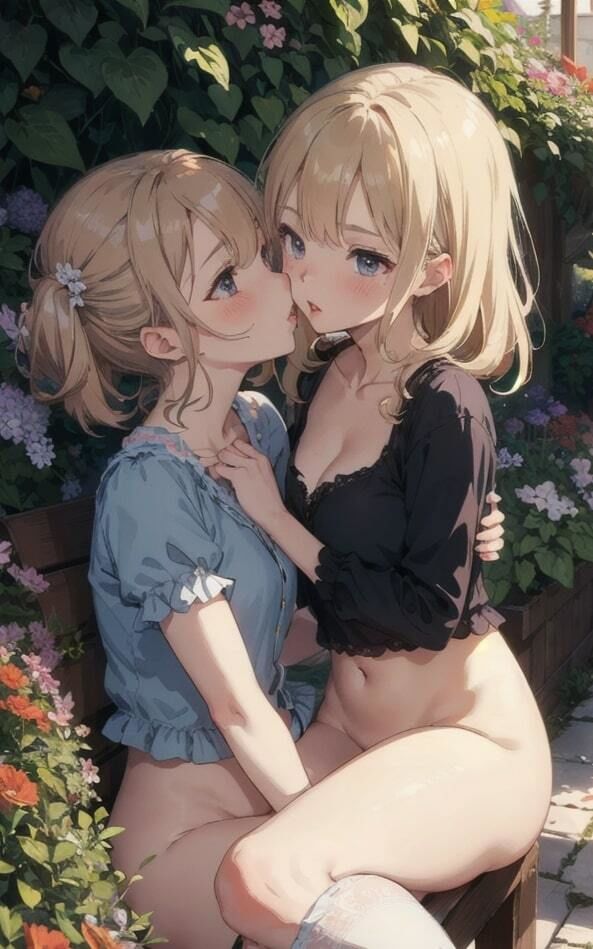 サンプル画像5:彼女と私のイケナイ体験 2(わくわくAI組) [d_388784]