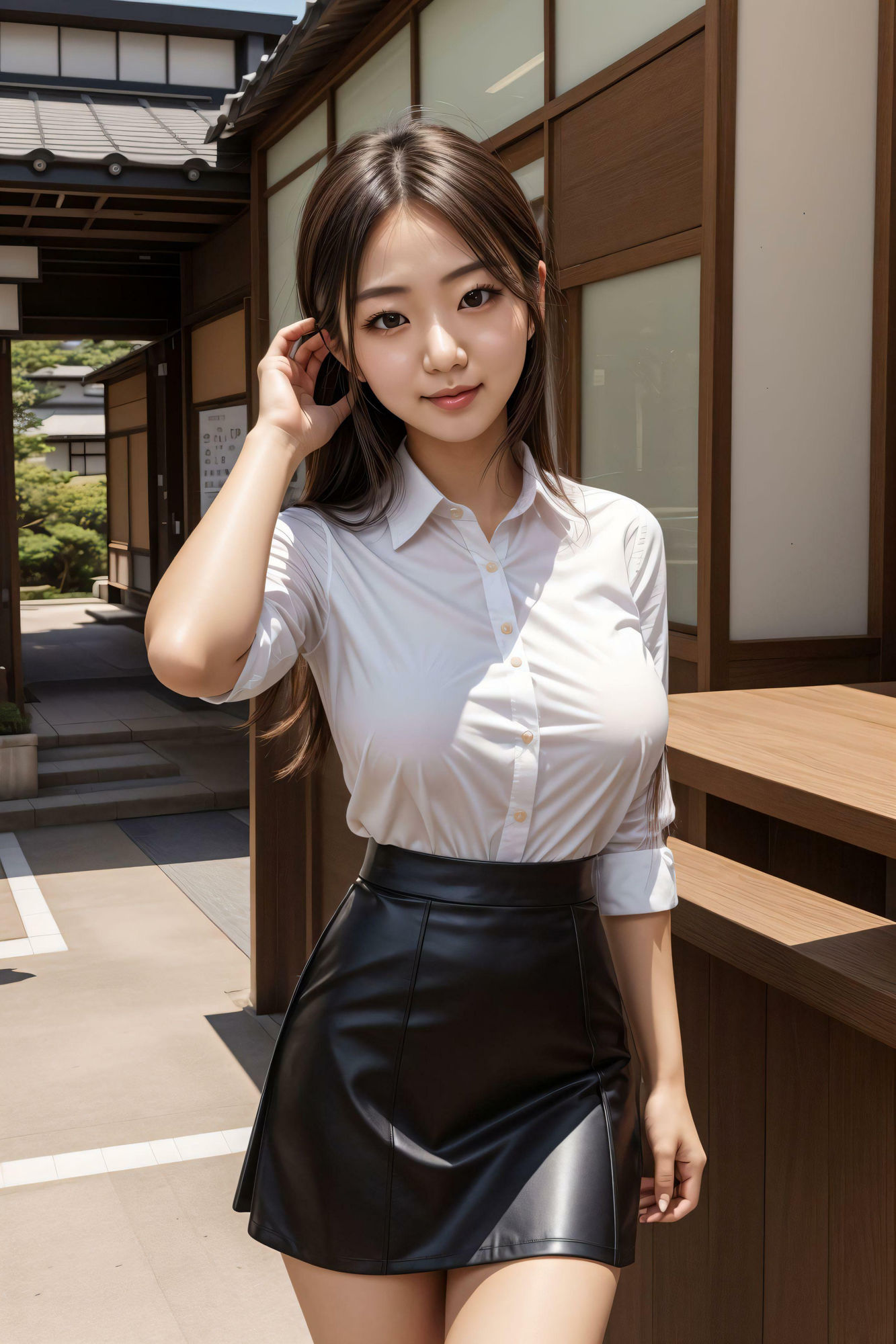 サンプル画像4:オフィスのおっぱいを見続けたい(夢見るペン) [d_388827]