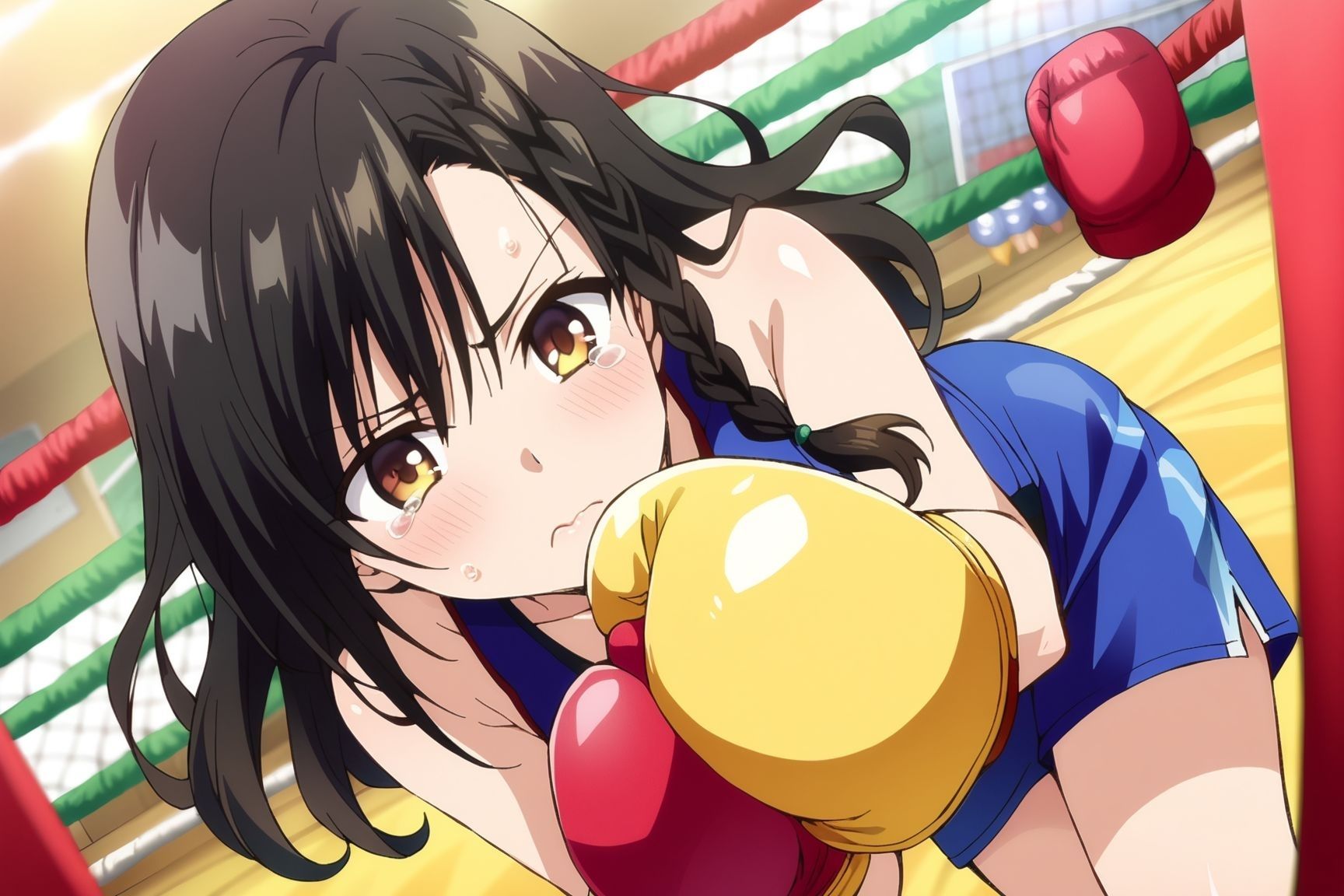 サンプル画像1:ガち◯こファイト倶楽部(桃ジュース) [d_388867]