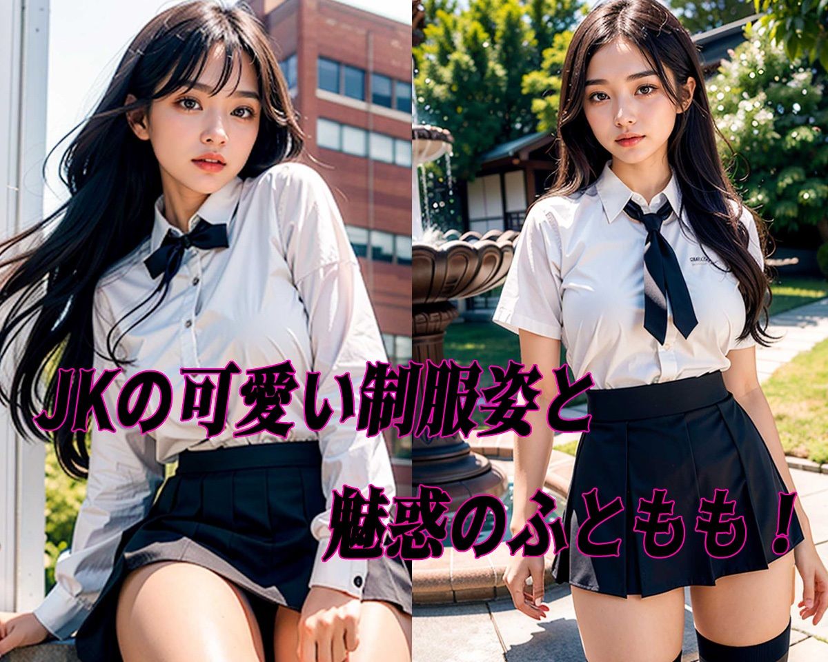 サンプル画像1:女子校生制服コレクション 黒髪(だいひょうとりしまられやくステーブルディフィコ) [d_388902]