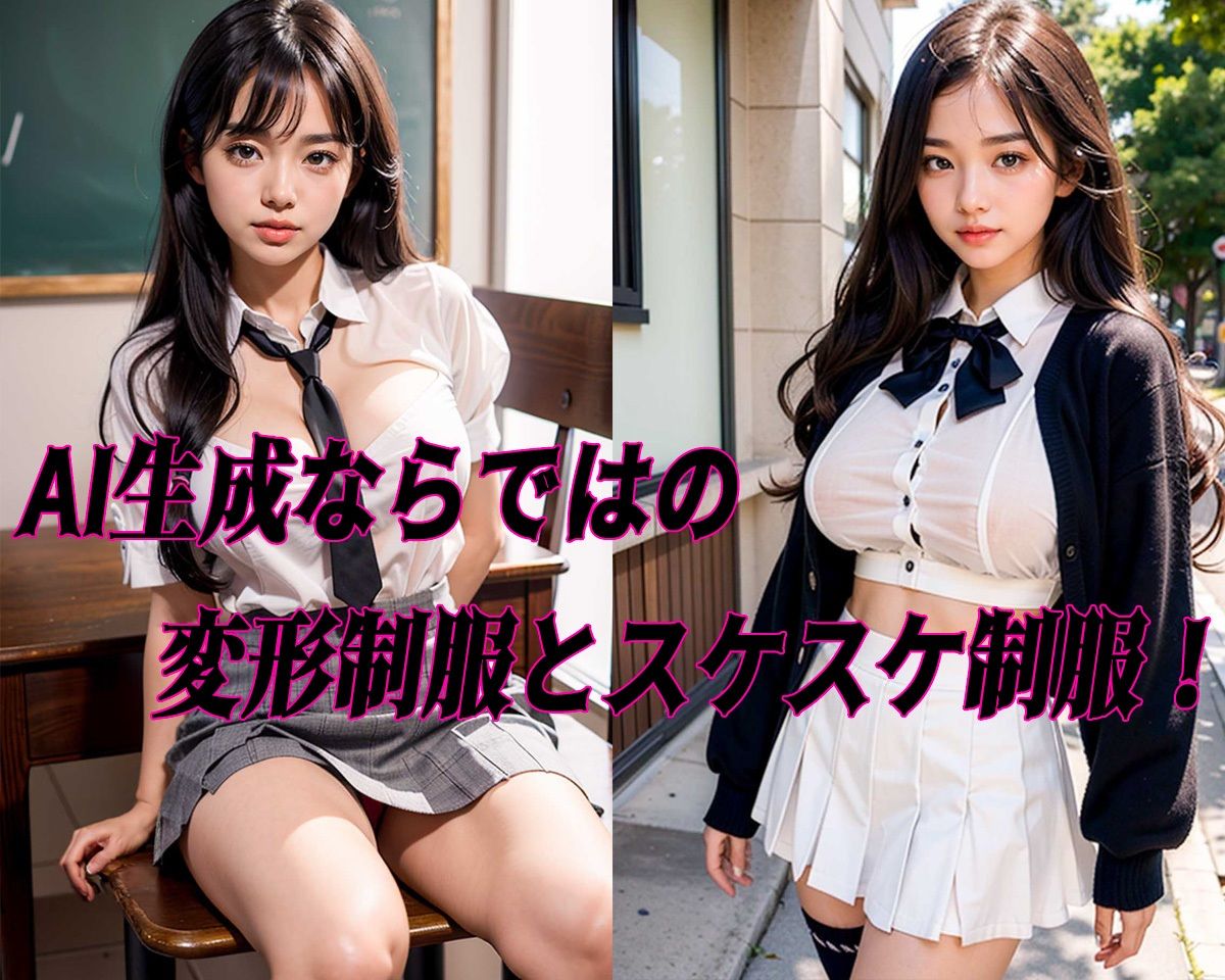 サンプル画像4:女子校生制服コレクション 黒髪(だいひょうとりしまられやくステーブルディフィコ) [d_388902]