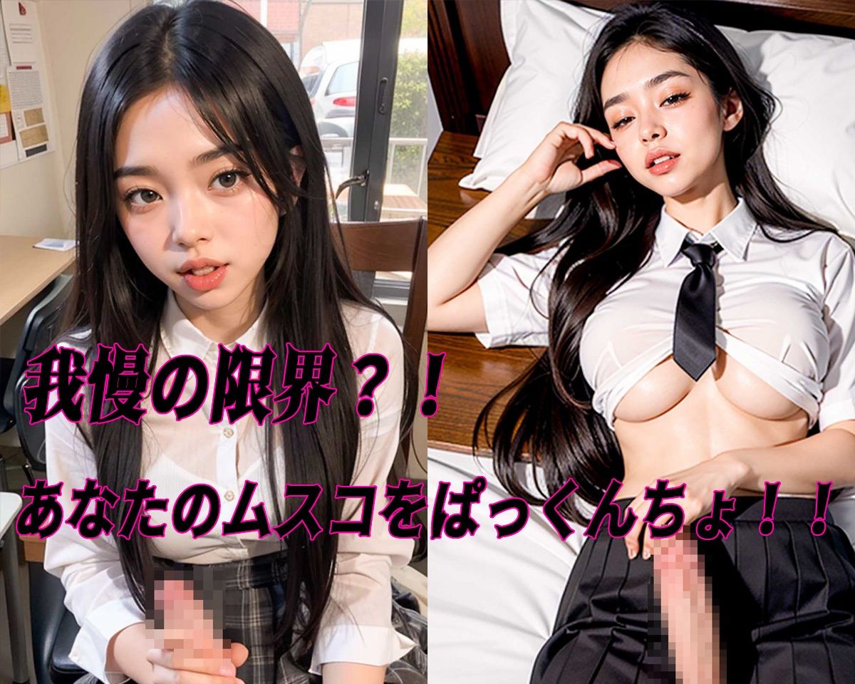 サンプル画像5:女子校生制服コレクション 黒髪(だいひょうとりしまられやくステーブルディフィコ) [d_388902]