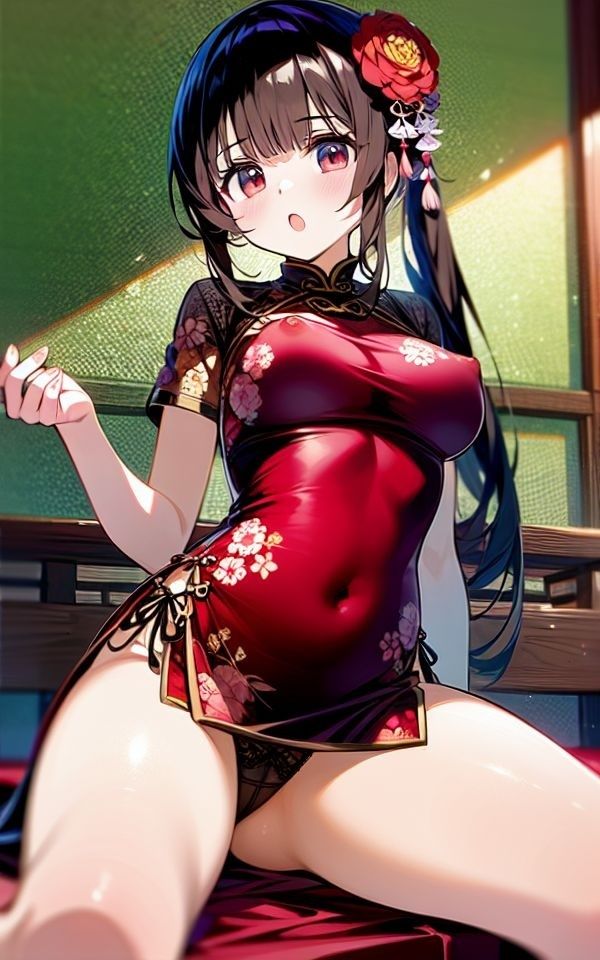 サンプル画像1:はやくイッちゃいな★ドレスの下の神マ◯コにもう限界、うっ！(みっくすゼリー) [d_388921]