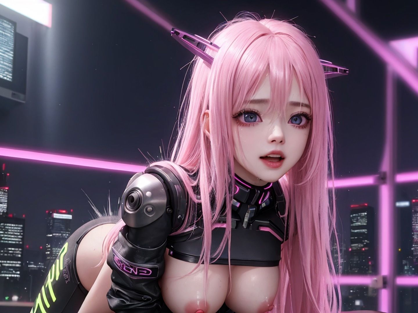 サンプル画像5:VRアイドルの性マゾ堕ち(ひな/Japanese AI idol) [d_388923]