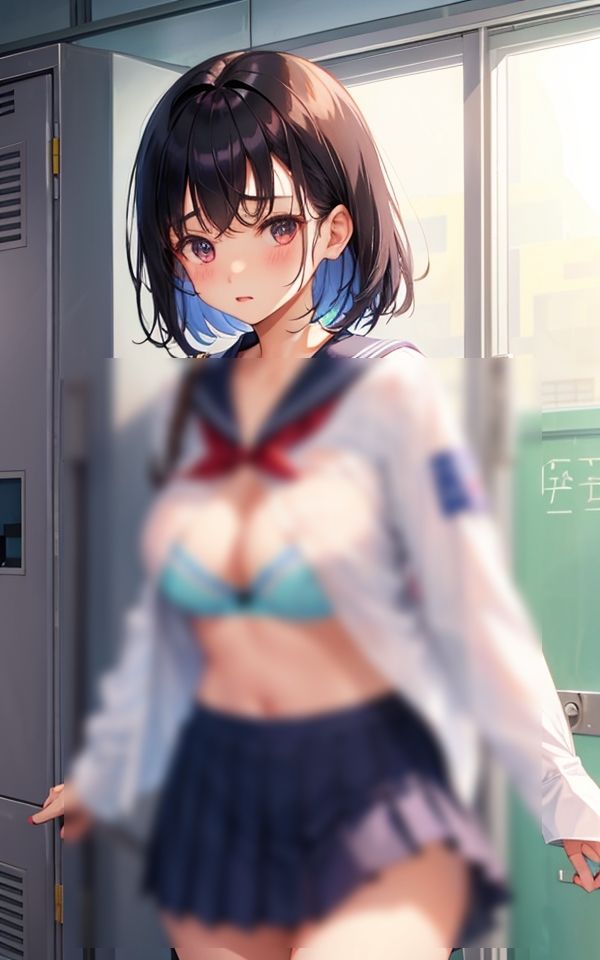 サンプル画像3:チラ見せ下着娘といけない放課後(スタジオ浪漫) [d_388971]