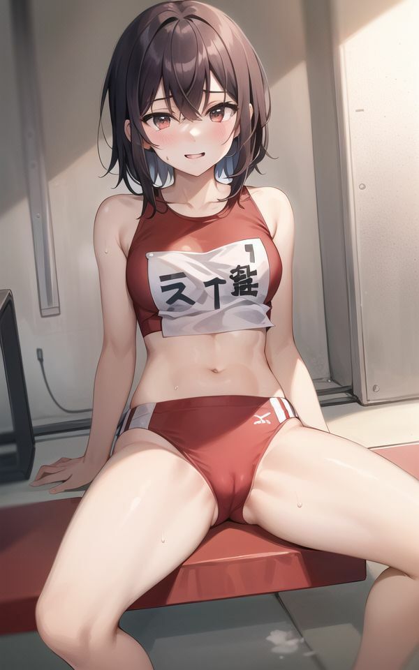 サンプル画像1:ドキドキ！陸女と体力強化合宿〜おま◯こ強化合宿編！〜(えっちらおっちら) [d_388979]