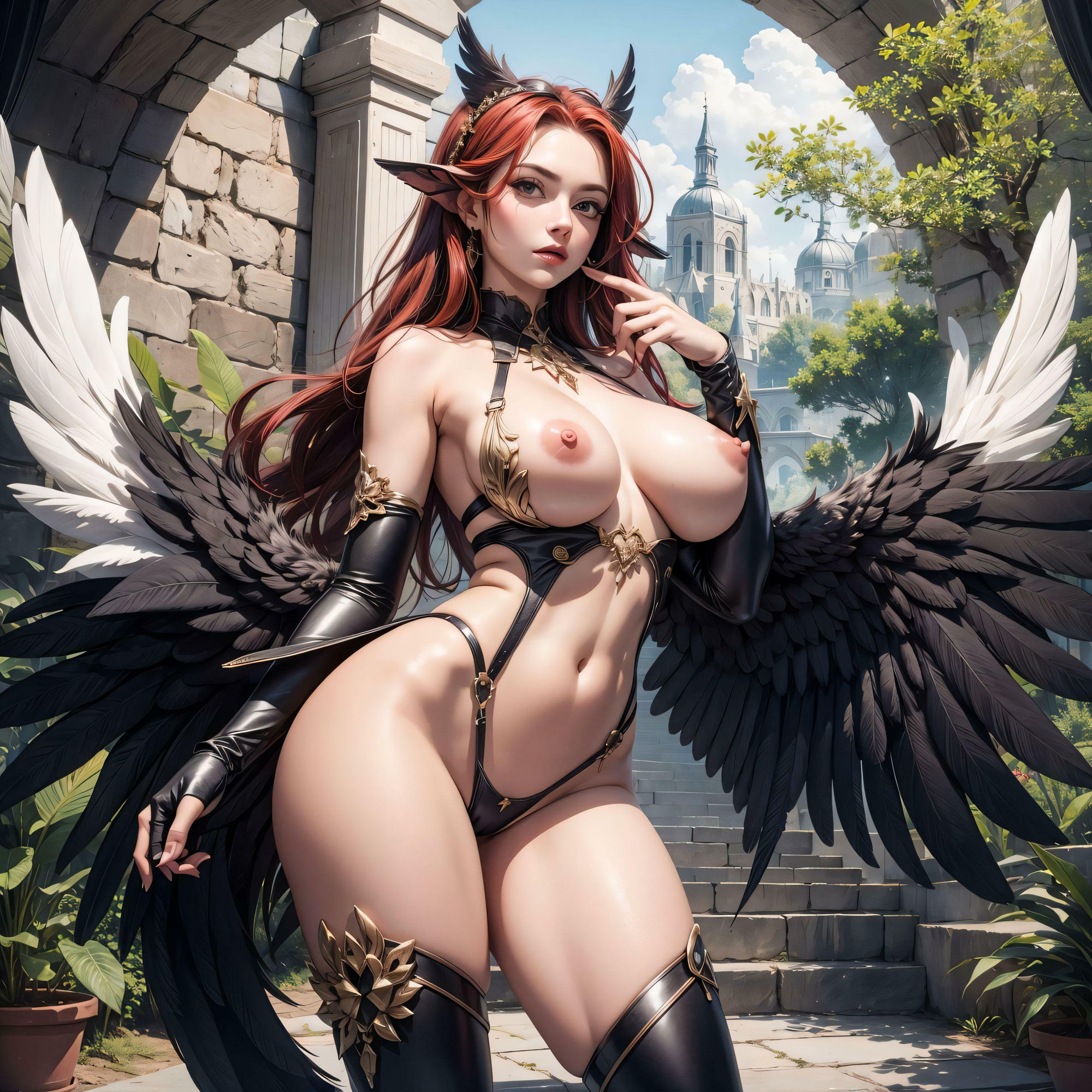 サンプル画像5:幻想コスプレおっぱい(おとぎばなしのかぎしっぽ) [d_389031]