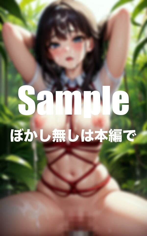 サンプル画像3:村長が捕まえた美女達に拘束ぶっかけ(エロの極) [d_389085]