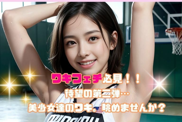 サンプル画像1:ガン見！部活JKワキSEX2(AI美女マスター) [d_389108]