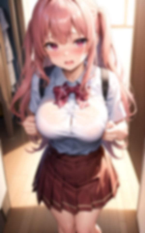 サンプル画像1:登校前に発情しちゃった淫乱ピンク女学生撮影記録集(スーパーAI) [d_389138]