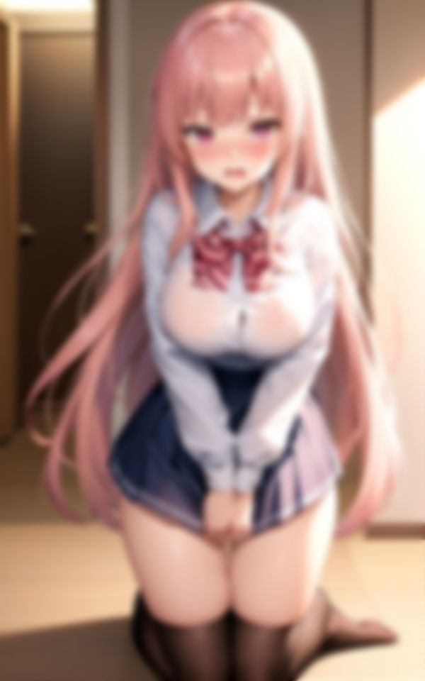 サンプル画像2:登校前に発情しちゃった淫乱ピンク女学生撮影記録集(スーパーAI) [d_389138]