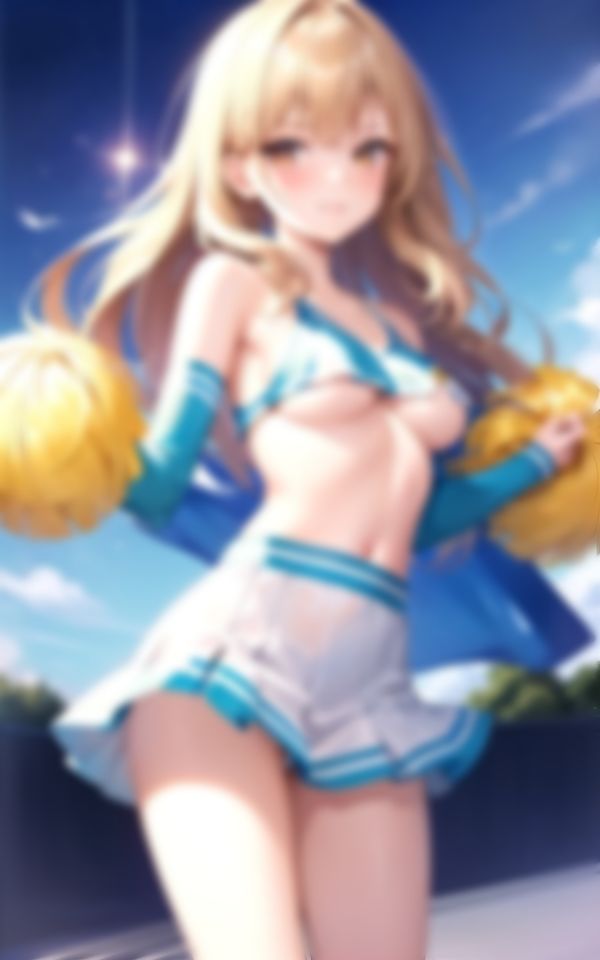 サンプル画像1:男を魅了するエッチな18禁チアガール裏写真集95枚(kawaii美女LABO) [d_389141]