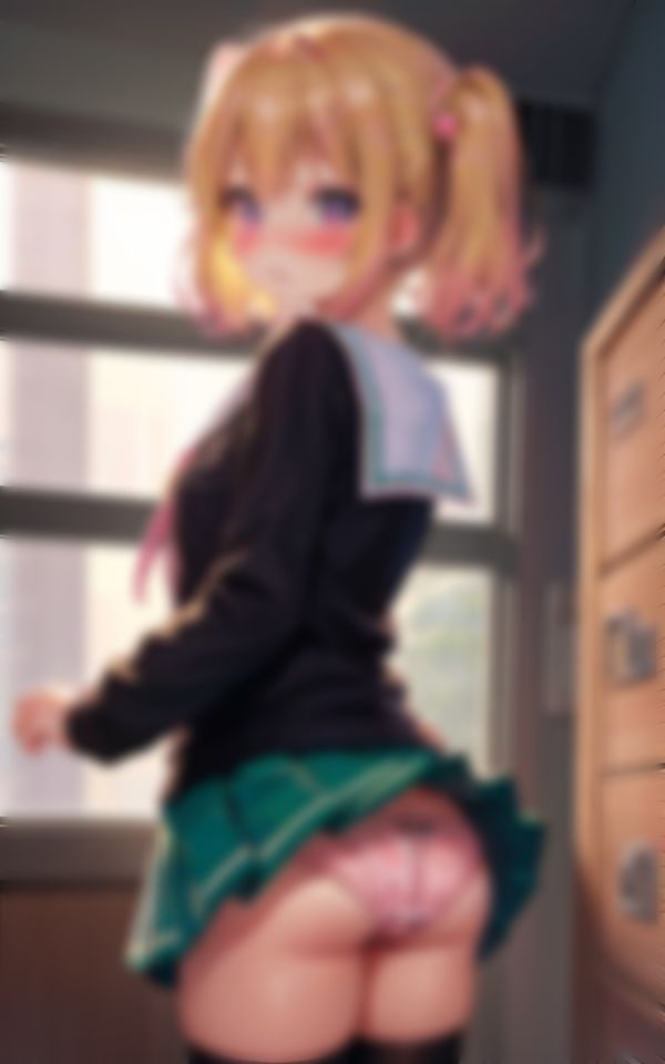 サンプル画像1:後ろから見るの好きなの？(panpanyama＋1D) [d_389163]