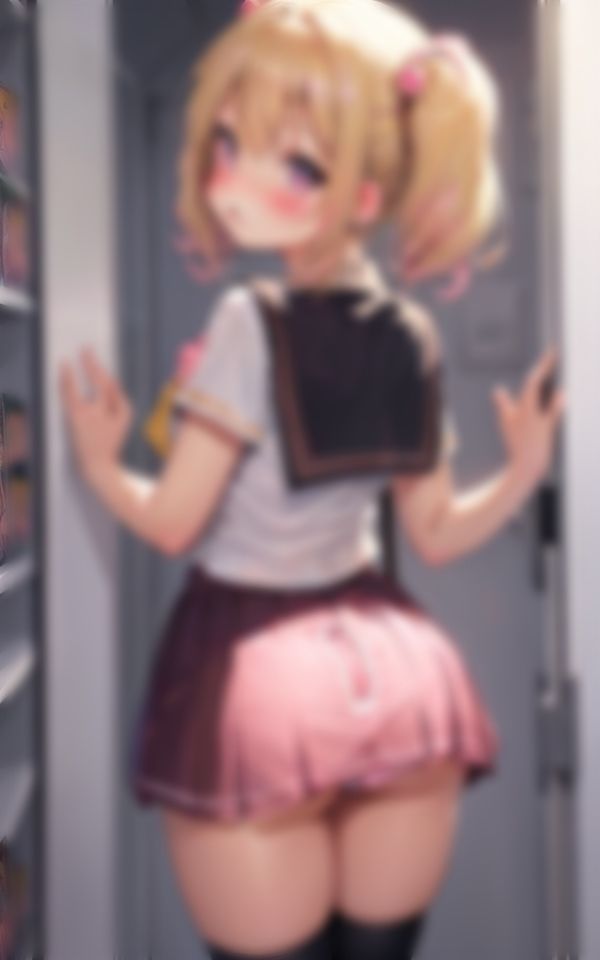 サンプル画像2:後ろから見るの好きなの？(panpanyama＋1D) [d_389163]