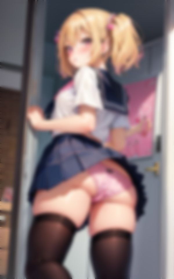 サンプル画像3:後ろから見るの好きなの？(panpanyama＋1D) [d_389163]