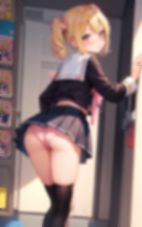 サンプル画像4:後ろから見るの好きなの？(panpanyama＋1D) [d_389163]