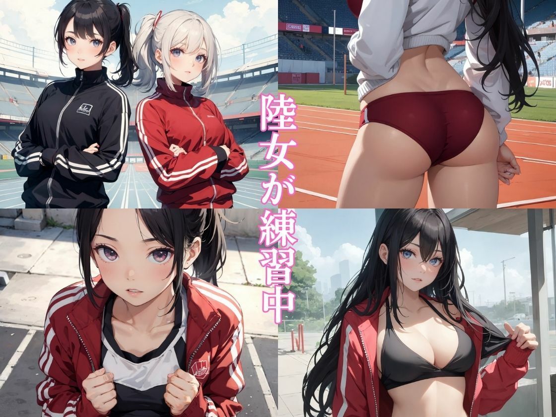 サンプル画像1:陸上女子ぐちょぬれ強化合宿2〜汗だく汁だく(せ汁) [d_389173]