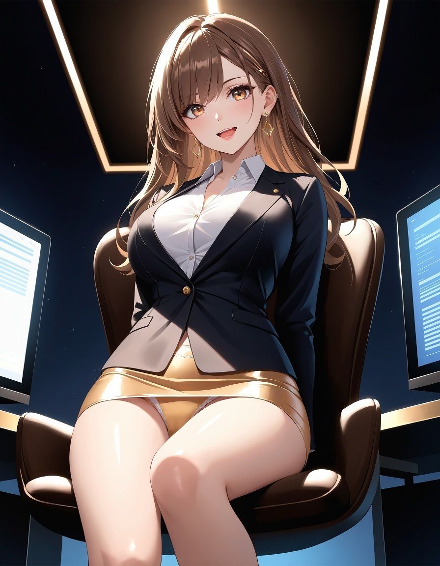 サンプル画像1:OLの座りパンチラ2(D.P.H.) [d_389175]