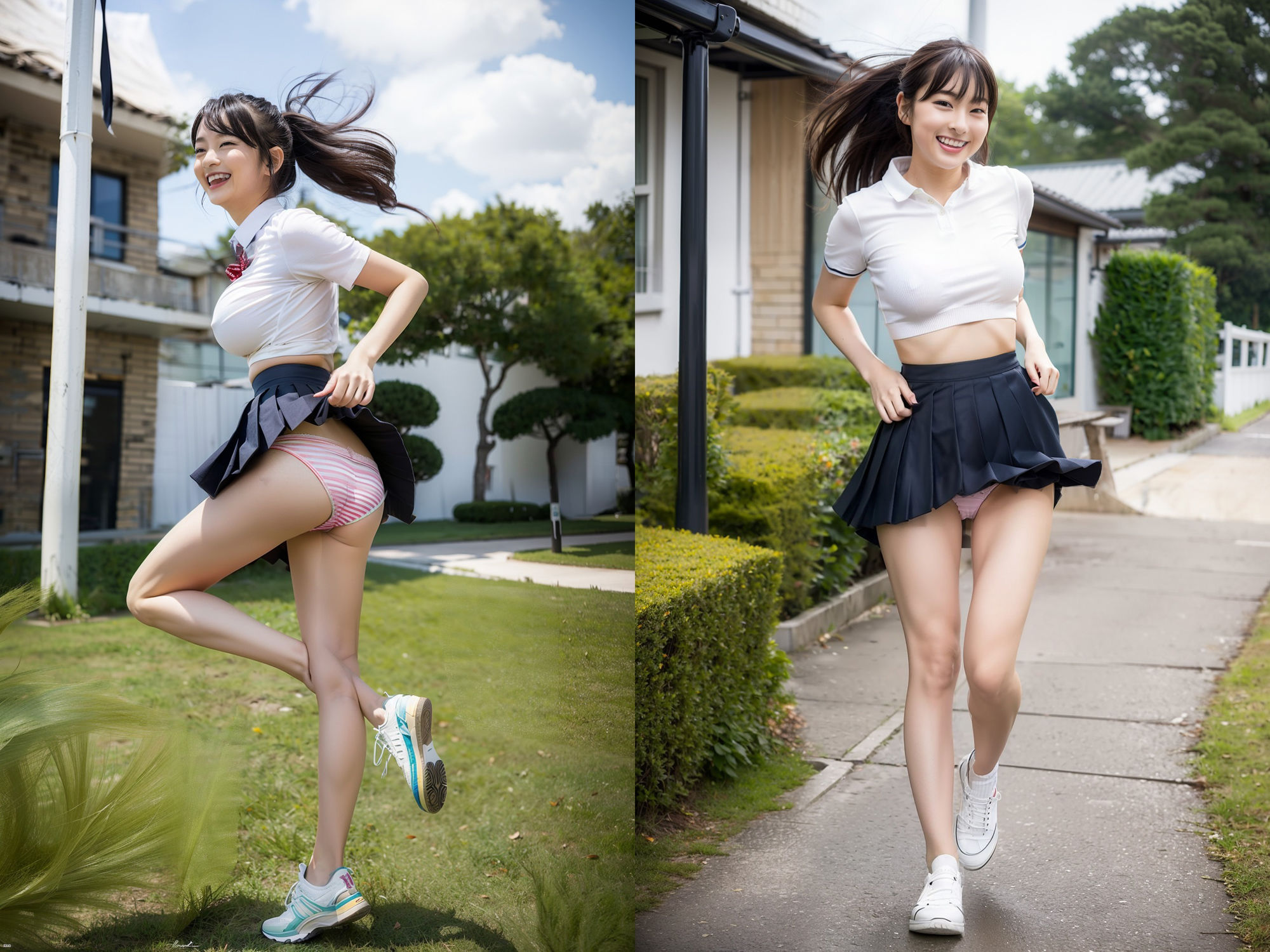 サンプル画像6:神風が吹いた！ パンチラ！110p(SakuraBooks) [d_389178]