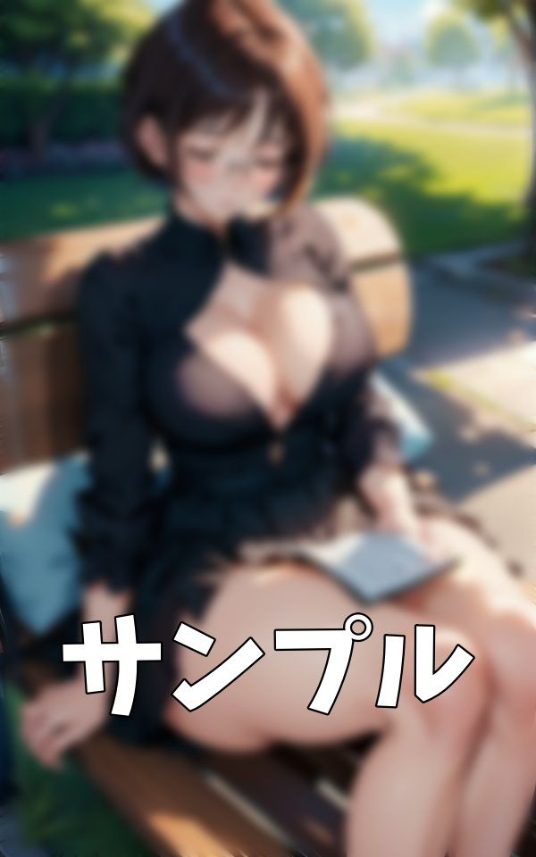 サンプル画像3:隣人と不倫！隣の専業主婦がベンチでエロセクシーな格好で不倫・・(奇跡の美少女) [d_389215]