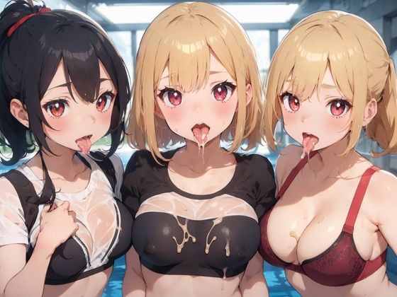 サンプル画像3:【美麗CG250枚】えちえち部活女子(キャンパスエンジェルズ) [d_389245]