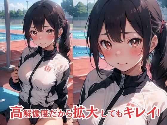 サンプル画像1:【美麗CG250枚】スポーツ女子ムチムチ運動会(キャンパスエンジェルズ) [d_389252]