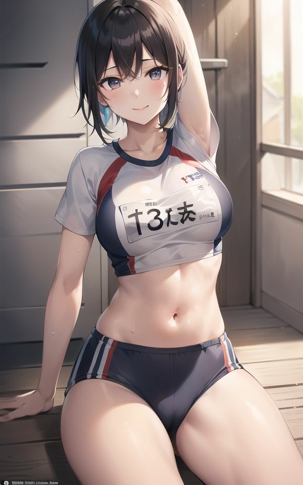 サンプル画像2:我慢できない変態陸上部が淫らにイキまくり！(ほわいと・すぷらっしゅ！) [d_389280]