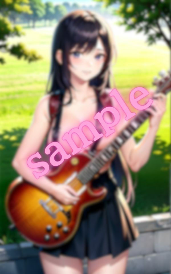 サンプル画像4:僕は見てしまった・・田舎に住む美女が全裸で演奏しているところ(AIの虜) [d_389289]