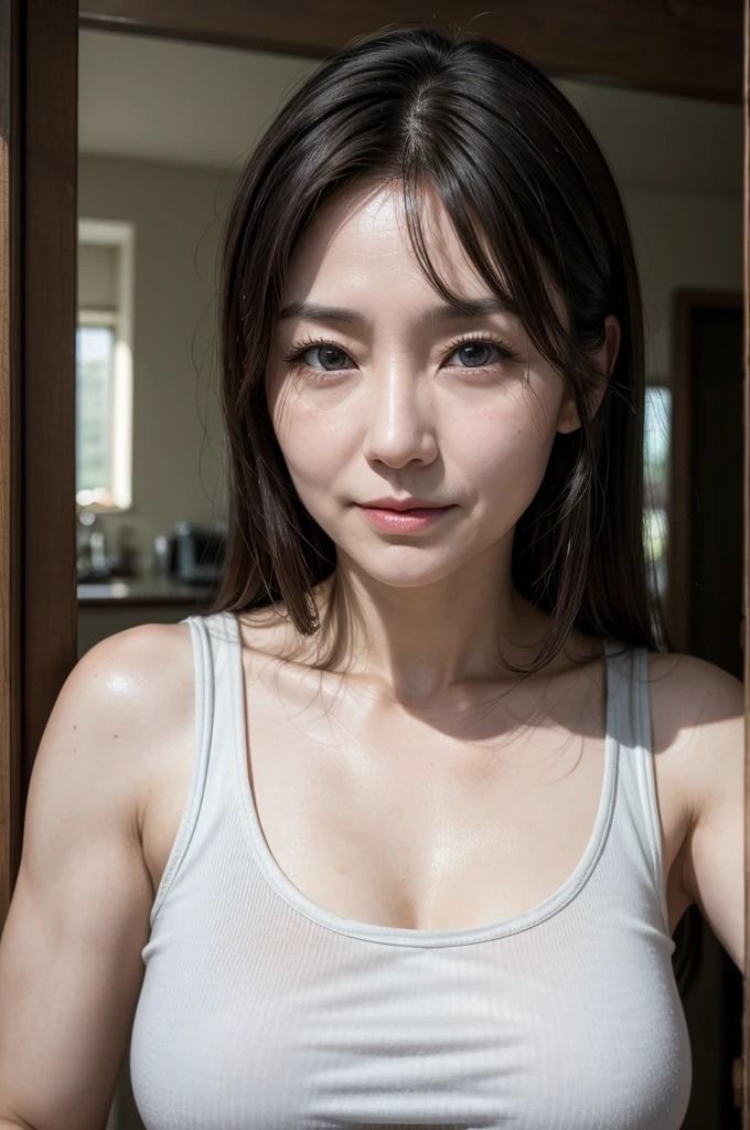 サンプル画像2:薄着の隣人の人妻(ムチムチAI人妻) [d_389290]