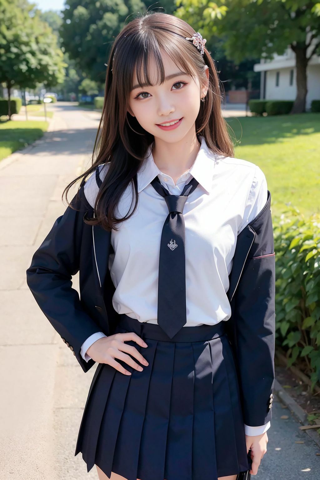 サンプル画像1:純粋な女子校生の初体験【Vo.1】(AIの世界) [d_389302]