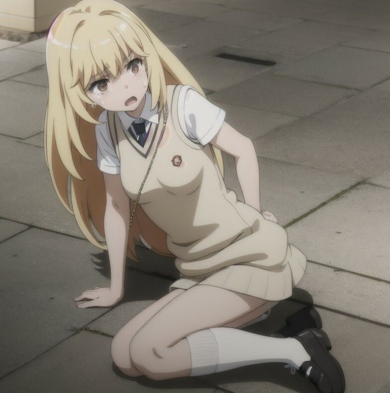 サンプル画像2:食◯操祈 深夜の学校で凌● 揺れる巨乳(天然人) [d_389382]